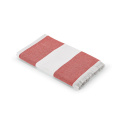 Rodin Badetuch recy.Baumwolle 350 g/m². Hergestellt in Portugal, Rot