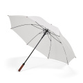 Aretha 32"Regenschirm aus rPET. Winddicht mit automatischer Öffnung, Weiß