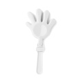 Hand-Klapper, weiß