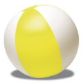 Strandball, aufblasbar, gelb