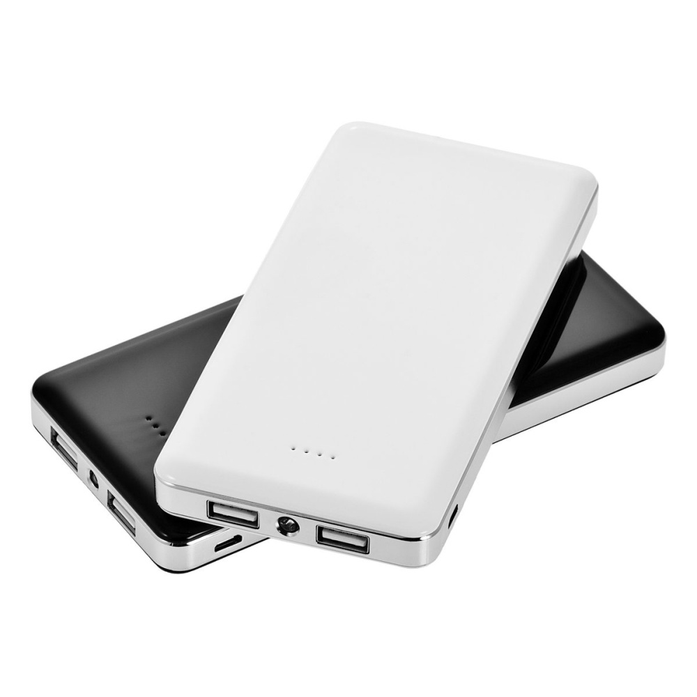 Powerbank 12000 mAh mit LED-Lampe | Sawyer, schwarz, Produktbild (1)