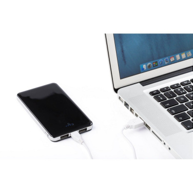 Powerbank 5000 mAh, schwarz, Produktbild (3)