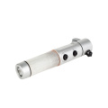 Sicherheitstaschenlampe 1 LED, Gurtschneider, Sicherheitshammer | Auden, silber