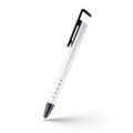 Kugelschreiber mit Touch-Pen, Telefonständer | Erran, silber