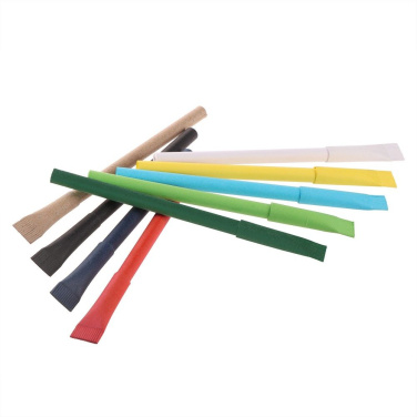 Kugelschreiber aus Rollpapier mit Kappe | Brittany, neutral, Produktbild (3)