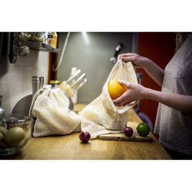 B'RIGHT Baumwollbeutel für Obst und Gemüse, groß | Brandon, Produktbild (2)