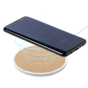Wireless Ladegerät 10 W aus Weizenstroh, Produktbild (4)