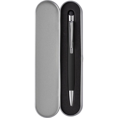 Kugelschreiber mit Touch-Pen, schwarz, Produktbild (4)