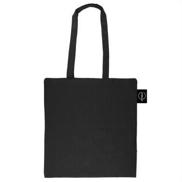 B'RIGHT Einkaufstasche aus recycelter Baumwolle und recyceltem Polyester | Porter, schwarz, Produktbild (3)