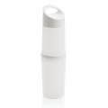 BE O Flasche Sportflasche, weiß