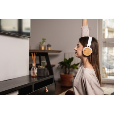 Faltbarer Wireless Kopfhörer, Bambuselemente | Hollie, Produktbild (2)