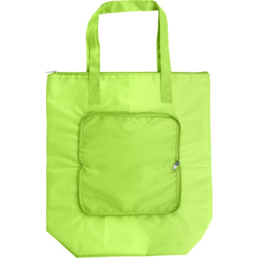 Faltbare Thermotasche, Einkaufstasche, lindgrün, Produktbild (2)