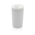 Doppelwandiger Vakuum-Becher aus RCS recyceltem SS, weiß