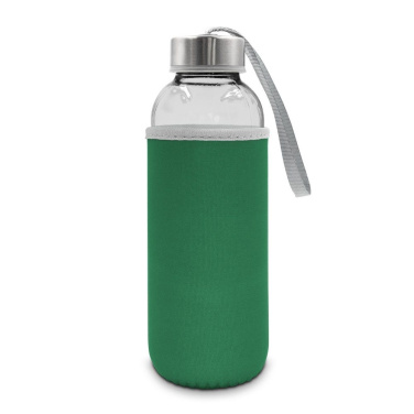 Glasflasche 420 ml | Bob, grün, Produktbild (2)