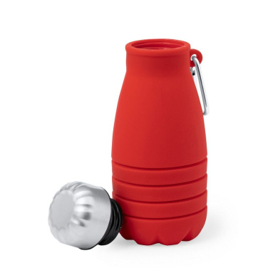 Faltbare Sportflasche 550 ml mit Karabinerhaken, Produktbild (2)