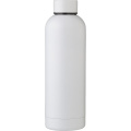 Thermosflasche 500 ml aus recyceltem Edelstahl, weiß