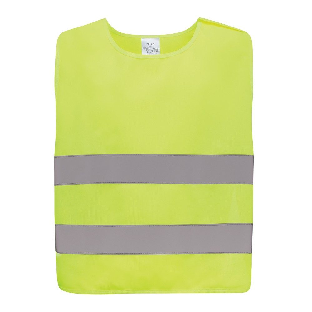 Sicherheitsweste aus GRS recyceltem PET 7-12 Jahre, Produktbild (1)