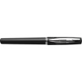 Gel-Kugelschreiber mit Verschluss, schwarz