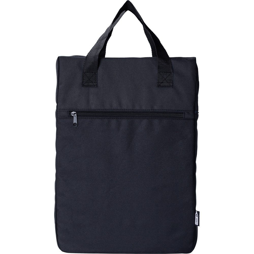 Rucksack RPET, schwarz, Produktbild