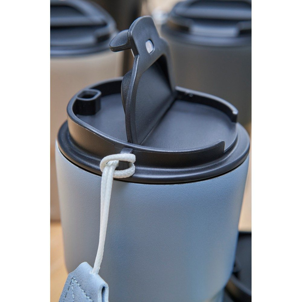 Thermobecher 320 ml, schwarz, Produktbild (1)