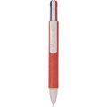 Kugelschreiber, mehrfarbige Tinte, rot