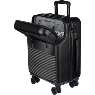 Reisekoffer, Trolley-Tasche,, schwarz, Produktbild (4)