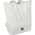 Rucksack, Umhängetasche, beige