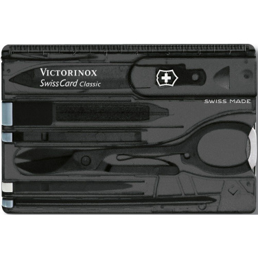 Multifunktionswerkzeug Victorinox SwissCard Classic, schwarz, Produktbild (2)