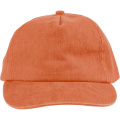 Schirmmütze aus 240 g/m² Baumwolle, orange