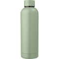 Thermosflasche 500 ml aus recyceltem Edelstahl, pastellgrün
