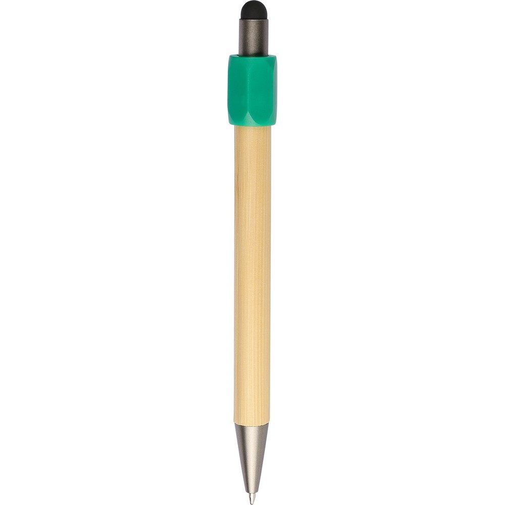 Kugelschreiber aus Bambus, grün, Produktbild (1)