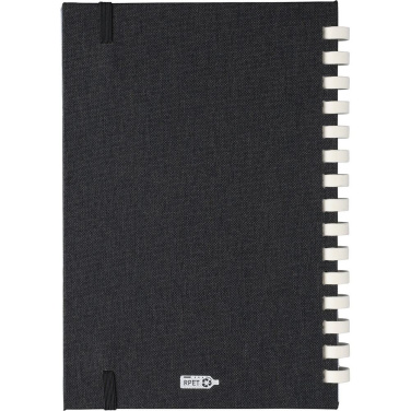 Notizbuch ca. A5, schwarz, Produktbild (2)