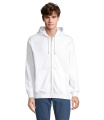 CALIPSO FULL ZIP HOODIE, Weiß