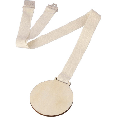 Medaille aus Holz, Produktbild (2)