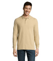 WINTER II MEN'S POLO 210, Sand