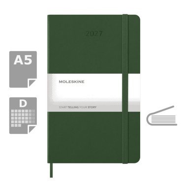 MOLESKINE Tageskalender, khaki, Produktbild (4)