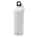 Sportflasche 770 ml mit Karabinerclip| Laveriano, weiß