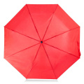Regenschirm, manuell, faltbar| Bores, rot
