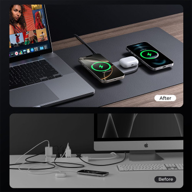 Kabelloses 3-in-1-Ladegerät 25 W, Aukey, Produktbild (4)