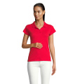 PRESCOTT WOMEN POLO 170, Rot
