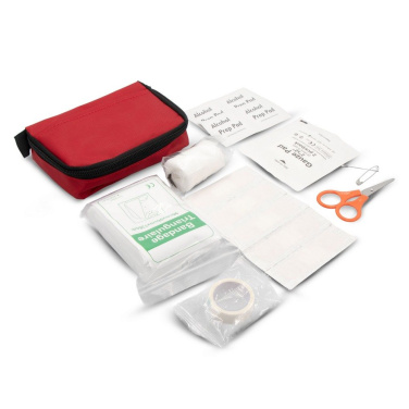 Erst-Hilfe-Set (Mini), 18-teilig | Cabiaso, rot, Produktbild (2)