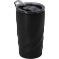 Reisetasse BrandCharger Vortex Calix Ceramica, schwarz