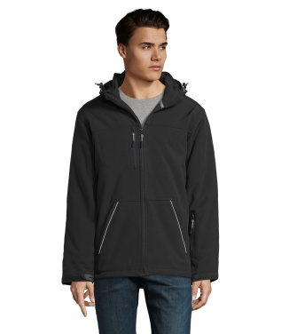 ROCK MEN WINTER SOFTSHELL, Schwarz, S, Produktbild (4)