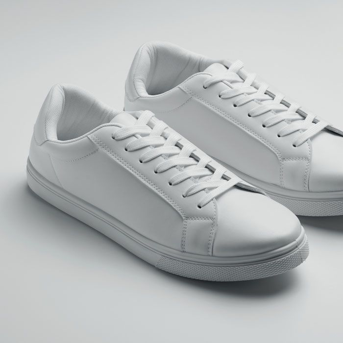 Sneakers aus PU Gr. 42, Weiß, Produktbild (1)