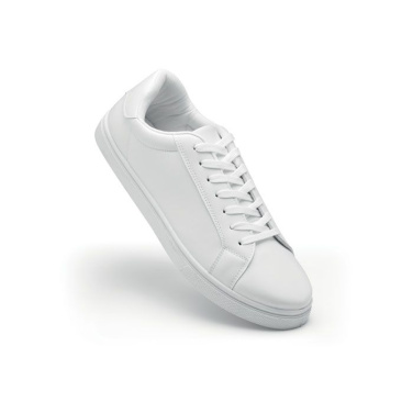 Sneakers aus PU Gr. 42, Weiß, Produktbild (2)