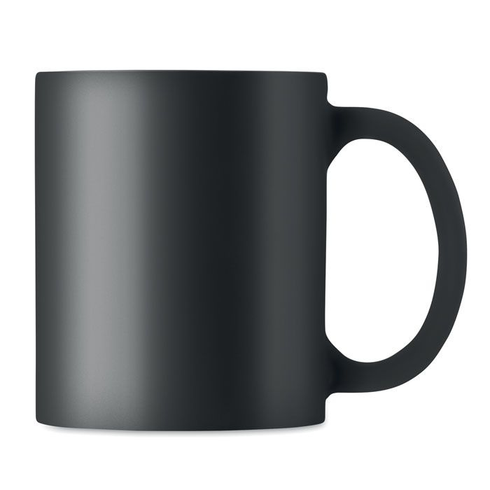 Kaffeebecher, matt 300 ml, Schwarz, Produktbild