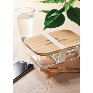 Lunchbox Glas 800ml, Transparent, Produktbild (3)