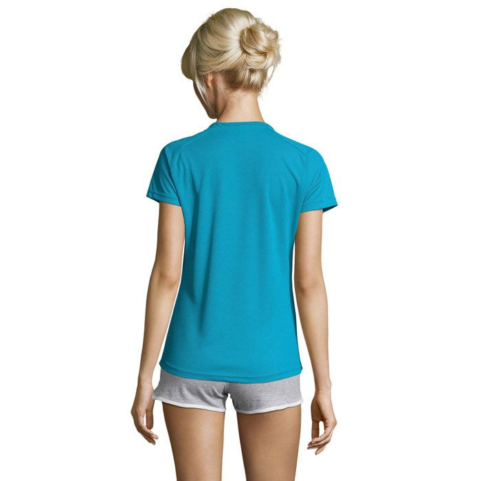 SPORTY DAMENT-SHIRT 140g, Aqua, Größe, Produktbild (1)