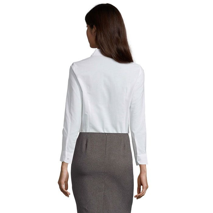 EMBASSY WOMEN SHIRT OXFORD, Weiß, XS, Produktbild (1)