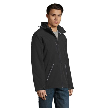 ROCK MEN WINTER SOFTSHELL, Schwarz, S, Produktbild (2)